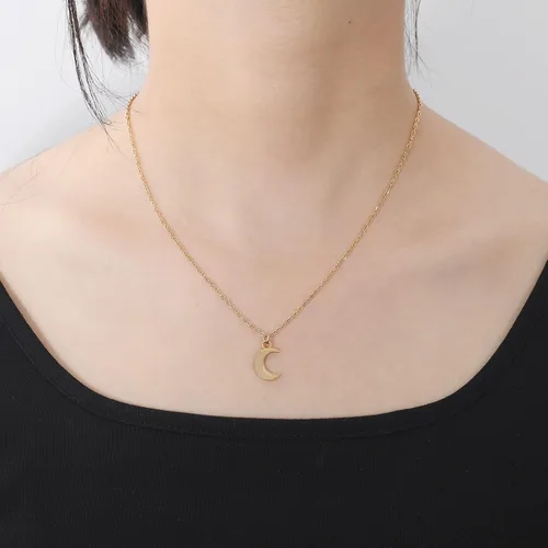 Miniatura 5 de Holy rose 2 piezas de collar de Saturno con estrella de luna, regalo para amantes de la música, regalos para cantantes, regalos inspirados