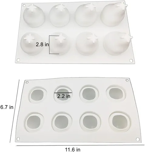 Miniatura 2 de Moldes de silicona en forma de pera, herramientas de decoración de pasteles, utensilios para hornear, mousse de postre francés, molde para hornear