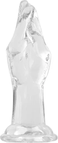 Consoladores de mano realistas, consoladores grandes transparentes de 9.9 pulgadas con fuerte ventosa, juguetes sexuales flexibles para adultos,