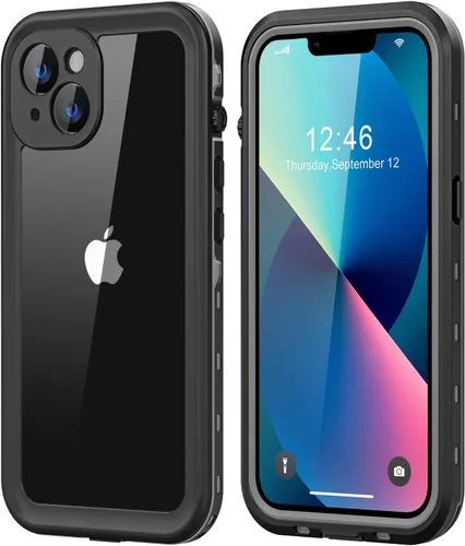 Miniatura 11 de Protebox Funda impermeable para iPhone 12 Mini con protector de pantalla integrado, a prueba de golpes, a prueba de polvo, protección de cuerpo
