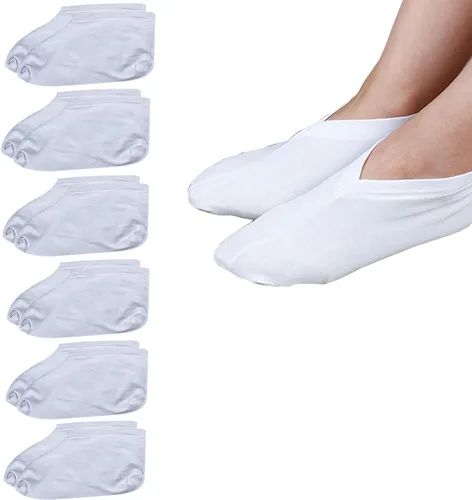 Miniatura 9 de 2 pares de calcetines curativos para pies secos para hombres y mujeres, loción, calcetines hidratantes para spa durante la noche absorbentes