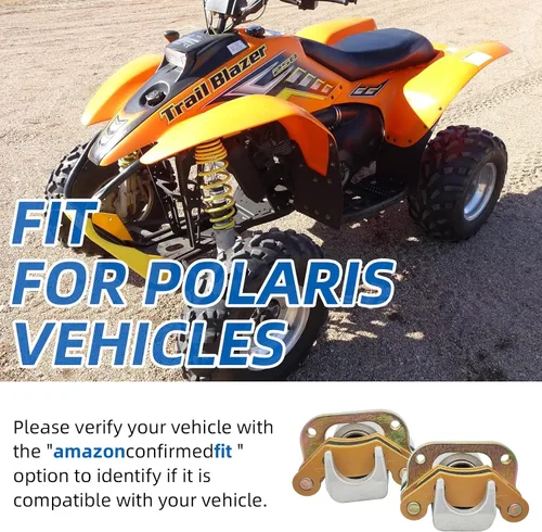 Miniatura 6 de Pinza de freno delantera izquierda derecha para Polaris Sportsman 335 Big Boss 300 6X6 250 Magnum 425 2X4 Scrambler 400 500 Sport 400L Trail Blazer