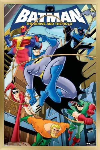 Miniatura 13 de Trends International DC Comics - Póster de pared de Batman - The Brave and The Bold de 22.375 x 34 pulgadas, versión premium sin marco