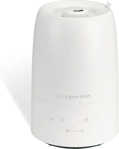 Miniatura 12 de PureGuardian Humidificador ultrasónico de niebla fría de llenado superior para el hogar con bandeja de aromaterapia, cubre 320 pies cuadrados