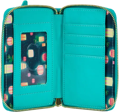 Miniatura 5 de Loungefly Disney Tangled Princess Castle - Cartera con cremallera alrededor