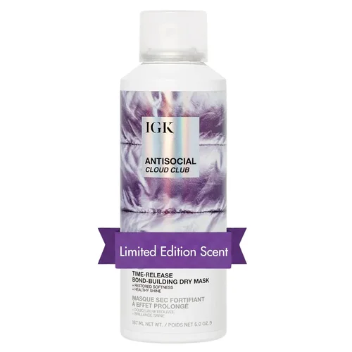 Miniatura 12 de IGK Antisocial Bond-Building Mascarilla para Cabello Seco, mascarilla nocturna para cabello seco y dañado, revitaliza el cabello sano, tratamiento