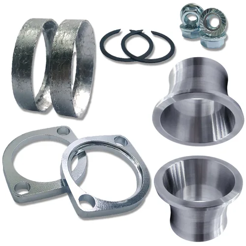 Miniatura 7 de Kit de juntas y conos de torque y brida cromada con tuercas y arandelas compatible con modelos Touring Dyna Softail Sportster Evolution Big Twin