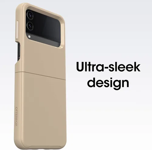 Miniatura 2 de OtterBox Symmetry Flex Series - Funda para Samsung Z FLIP4, diseño de Don't Even CHAI (marrón)