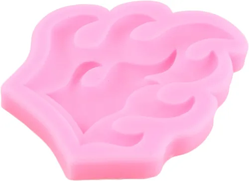 Miniatura 6 de ZiXiang Moldes de silicona para fondant de llama de fuego, para decoración de pasteles, decoración de cupcakes, arcilla polimérica, caramelo, pasta