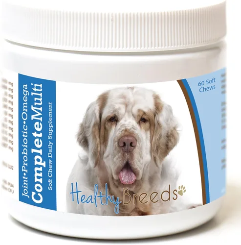 Miniatura 161 de Healthy Breeds Pug todo en uno multivitamínico suave masticable 60