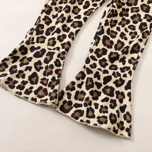 Miniatura 7 de Traje de bebé niña de 2 cumpleaños para niña de 2 años de edad, ropa de leopardo