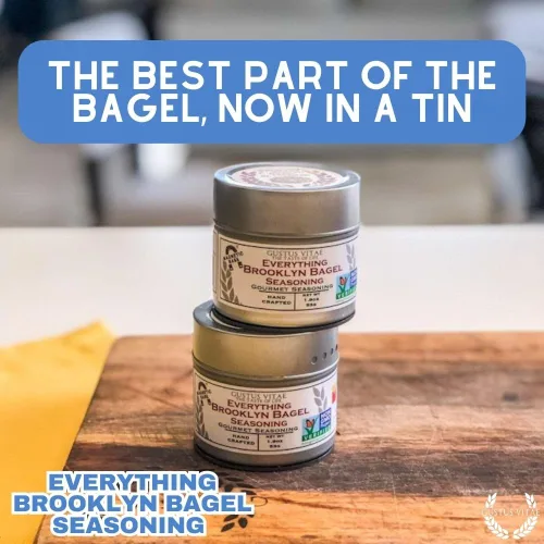 Miniatura 2 de Everything Bagel Seasoning Mezcla de especias gourmet Condimento artesanal Sin OMG, fabricado en Estados Unidos 1.9 oz Todo natural Lote