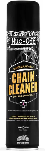 Muc-Off Limpiador de cadena de motocicleta, 16.9 onzas líquidas - Spray de cadena y desengrasante para limpieza - para dentro y fuera de carretera