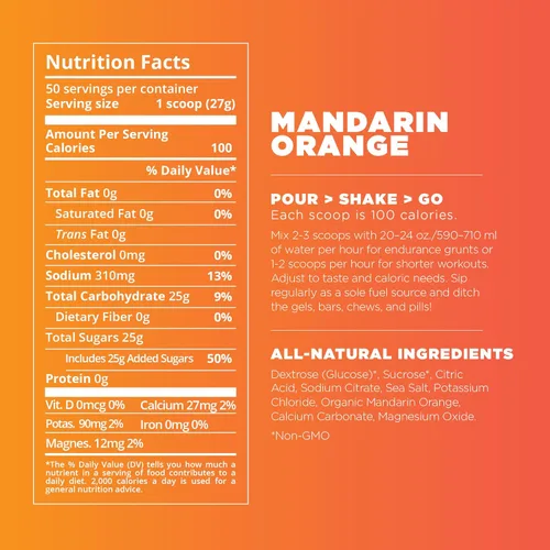 Miniatura 6 de Complejo de nutrición y resistencia de Tailwind, Tailwind Nutrition, Mandarina, 1, 1