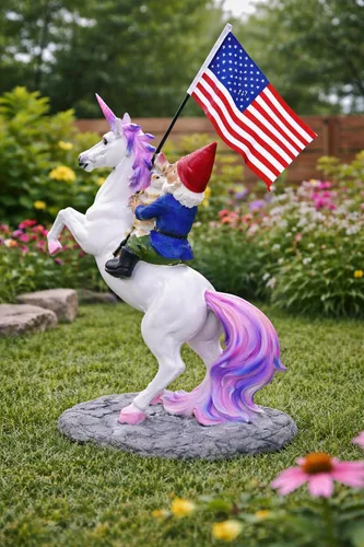 Miniatura 2 de Estatua de gnomo para jardín, de Funny Guy Mugs, talla única