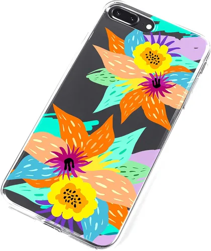 Miniatura 2 de Casely Funda para iPhone 6/7/8 Plus Summer Lovin' Estampado floral Diseño clásico ultra delgado