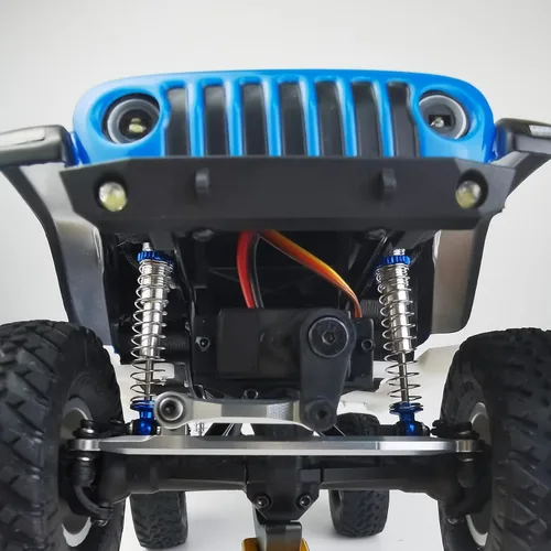 Miniatura 5 de RCLions Amortiguador ajustable de 1.693 in RC amortiguador para todas las mejoras de auto de oruga RC 1:24 (negro)