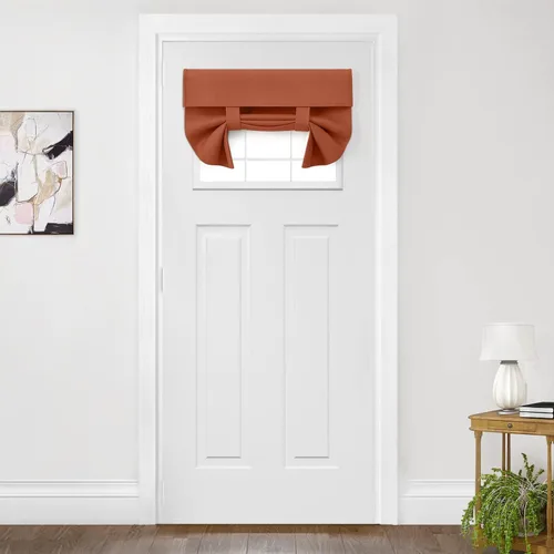 Miniatura 70 de HOMEIDEAS Cortinas Opacas para Aula para Puerta Principal, Cubierta de Ventana de Puerta de Aula, Persianas de Privacidad con Aislamiento Térmico