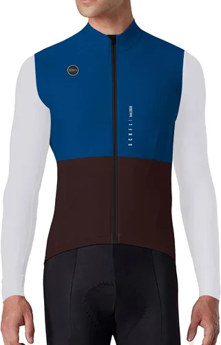 Miniatura 2 de GCRFL Camiseta de ciclismo para hombre, manga larga, camiseta de ciclismo de carretera, bolsillo con cremallera, ligera, ajuste profesional UPF 50+