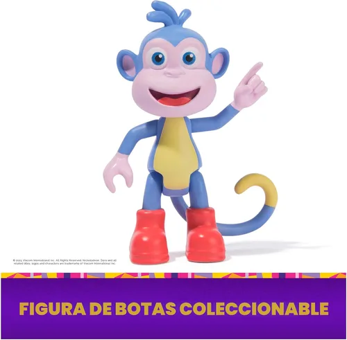 Miniatura 3 de Dora, Best Friends DORA & Boots Set, muñeca de 6 pulgadas con ropa, mochila y botas figura de juguete, juguetes para niños para niñas y niños a