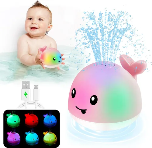 Miniatura 9 de ANGGIKO Juguetes de Baño para Bebé Niño, Rellenos para Calcetín Navideño Regalo para Niño de 1 Año, Juguetes de Baño para Niños de 1-3 Años, Juguete