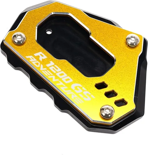 Miniatura 20 de Almohadilla de extensión para soporte lateral de motocicleta, placa para BMW R1200GS R1250GS R 1200 1250 GS ADV 2021 (color : R1250GSADV rojo)