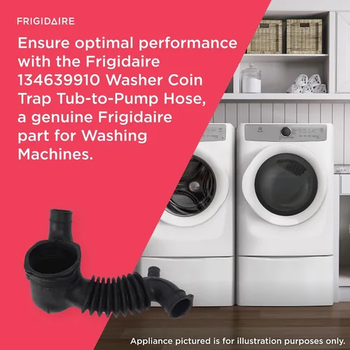Miniatura 4 de Frigidaire 134639910 Manguera de trampa para lavadoras, color negro