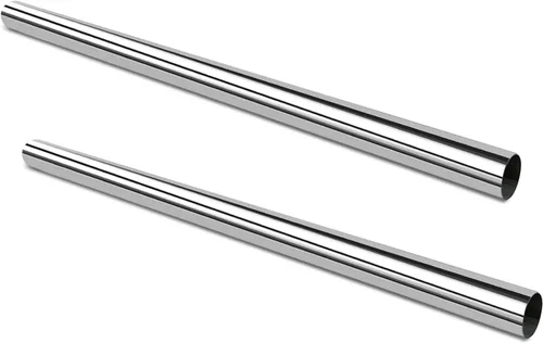 Miniatura 15 de GeilSpace Tubo de escape de acero inoxidable 304 de 2.5 pulgadas, tubo recto universal de 36 pulgadas de longitud, cortable y soldable