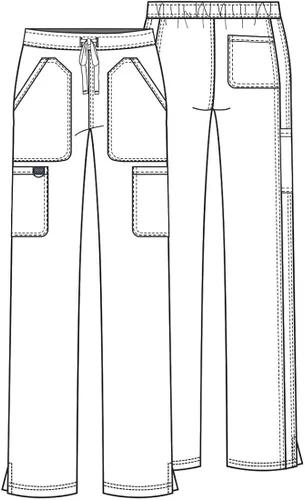 Miniatura 7 de Cherokee Workwear Revolution WW120 Pantalón cargo con cordón para mujer