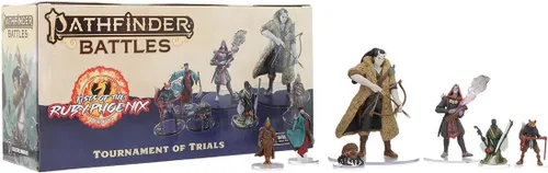 WizKids Pathfinder Battles: Fists of The Ruby Phoenix - Juego de caja del Torneo de Pruebas