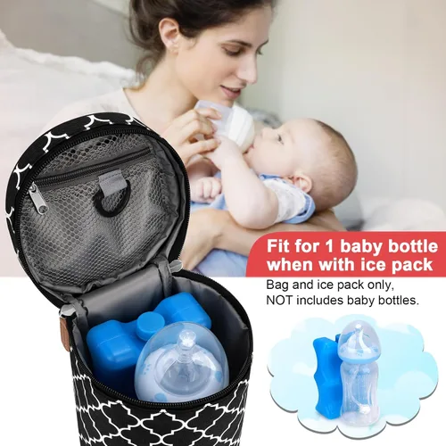 Miniatura 3 de Bolsa con aislamiento para leche materna y biberón de Accmor, bolsas con aislamiento para biberones para madres lactantes en guardería
