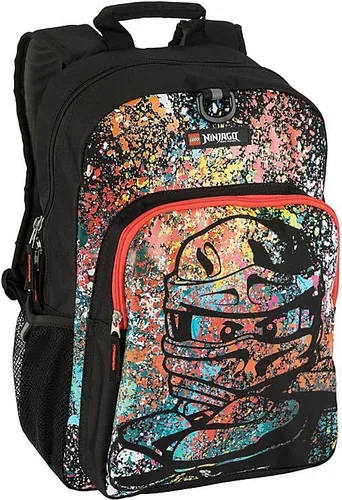 Miniatura 10 de Mochila escolar LEGO NINJAGO para niños, bolsa para libros, para viajes, para ir y venir, para el regreso a la escuela, para niños y niñas, Verde