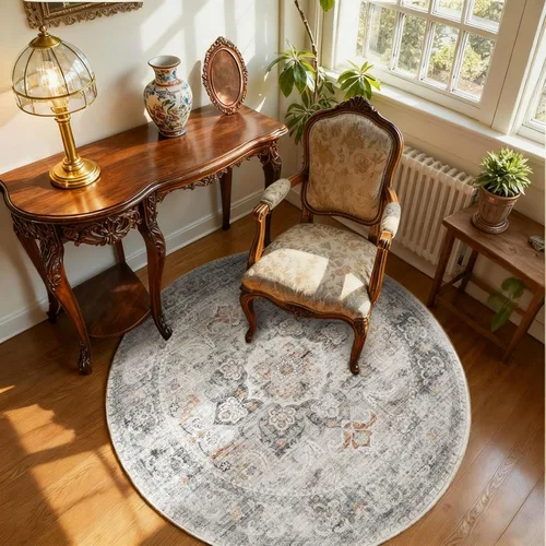 Miniatura 109 de Alfombra de pasillo lavable antideslizante: alfombra de cocina de 2 x 6 pies, resistente a las manchas, con parte trasera de goma, alfombra suave