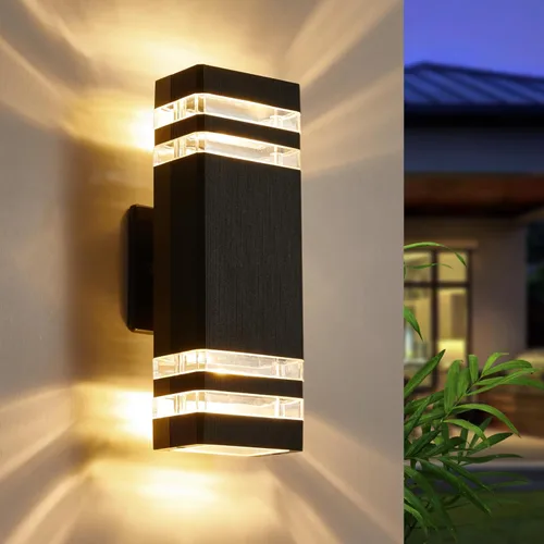 Miniatura 10 de LMP LED luz de pared cuadrada, luces al aire libre, cuerpo de aluminio impermeable, 3000k 5W con certificado ETL