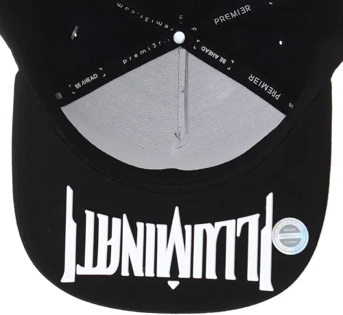Miniatura 4 de WITHMOONS Gorra de béisbol Illuminati Patch Hip Hop AL2344