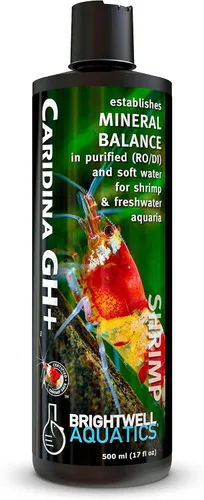 Miniatura 8 de Brightwell Aquatics Caridina GH+ Suplemento mineral restaura el sodio de calcio, magnesio y potasio en agua suave RO/DI para la cría de camarones
