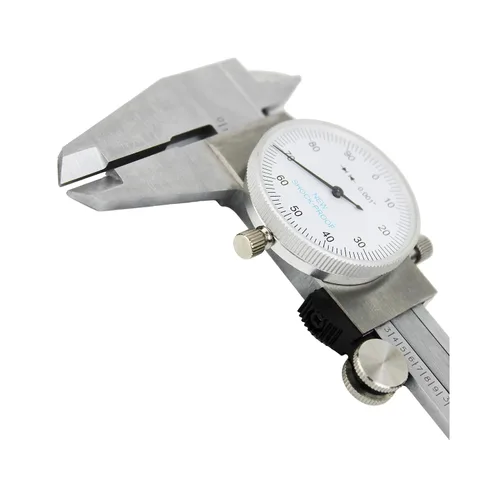 Miniatura 8 de HFS (R) 0-6" Acero al carbono 4 vías Imperial Dial Calibre .001" a prueba de golpes