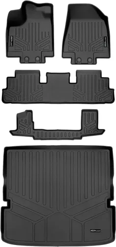 Miniatura 7 de SMARTLINER Juego de alfombrillas de primera fila de ajuste personalizado compatibles con Infiniti QX60 2022-2025