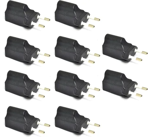 Miniatura 45 de Ceptics Japón, Filipinas NEMA 1-15 Adaptador de Enchufe de Energía para Viaje Acepta NEMA 5-15R - Certificado ETL - Grado Industrial (IG-6)