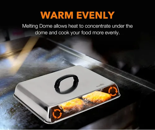 Miniatura 5 de Stanbroil Juego de 6 accesorios para parrilla de barbacoa, raspador de acero inoxidable resistente, espátula, cubierta de hilvanado y botellas