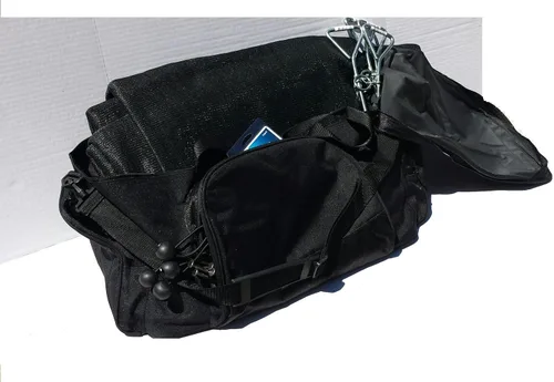 Miniatura 2 de Red de sombra para toldo RV de 12 x 20 pies (negro) Kit completo con bolsa de transporte, panel de pantalla de refugio y manual de mantenimiento