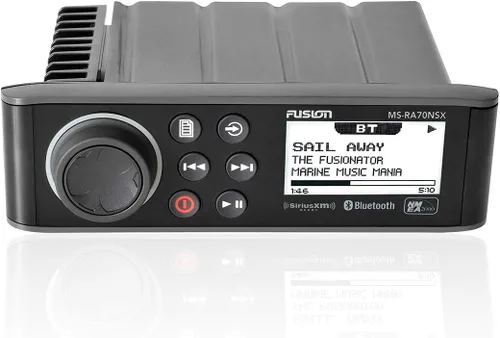 Miniatura 7 de Fusion MS-RA70NSX - Sistema de radio marino con jaula DIN MS-RA70DC