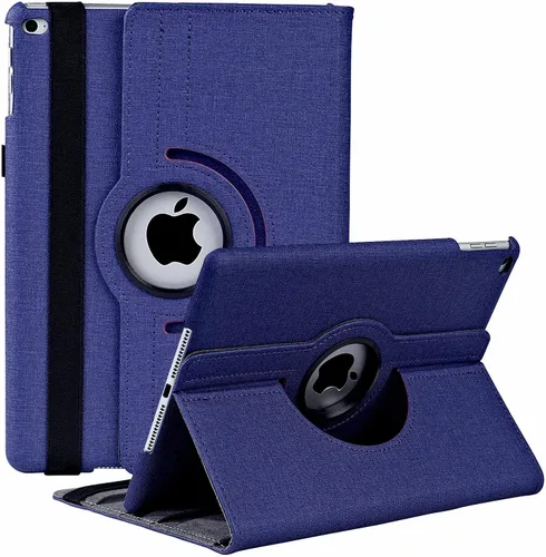 Miniatura 12 de Funda giratoria para iPad de 9.7 pulgadas 2018 2017 / Funda para iPad Air 2 - Funda protectora con soporte giratorio de 360 grados y función