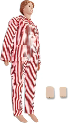 Maniquí de entrenamiento de habilidades de enfermería, cuidado del paciente, tamaño real, 67 pulgadas, maniquí de cuerpo completo para enfermería,
