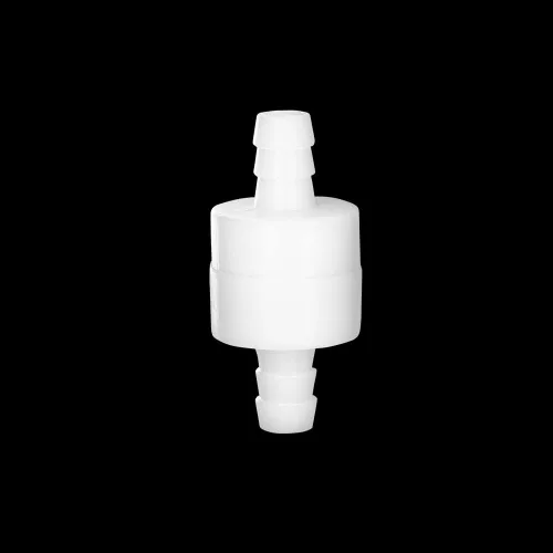 Miniatura 6 de Feelers 1/4" (6 mm) Válvula de retención en línea de una vía antirretorno, válvula de retención de aire, agua y gas, resistencia al ozono, PVDF