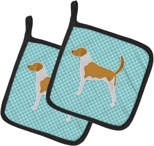 Miniatura 380 de Caroline's Treasures BB3567PTHD - Juego de soportes para ollas de cocina resistentes al calor, almohadillas calientes para cocinar, hornear, Copo