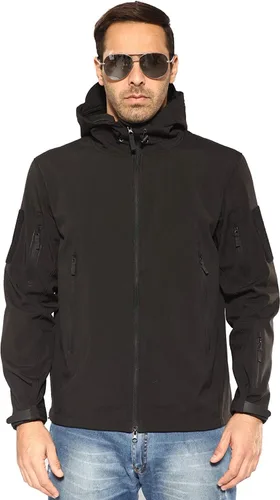 Miniatura 2 de ANTARCTICA Chaqueta táctica militar con capucha suave impermeable para hombre