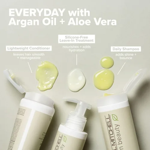 Miniatura 3 de Paul Mitchell Clean Beauty - Champú diario, aumenta el brillo, añade cuerpo, para todo tipo de cabello