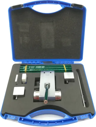 Miniatura 2 de CGOLDENWALL QHQ-A - Probador de dureza de lápiz, kit de probador de arañazos con 13 lápices de 500/750/35.27 oz de pesos para abrasión, prueba