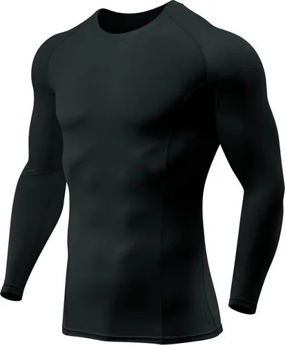 Miniatura 9 de ATHLIO - Paquete de 1 o 3 camisetas de compresión de manga larga con protección FPU 50 para hombre camiseta de protección para deportes acuáticos